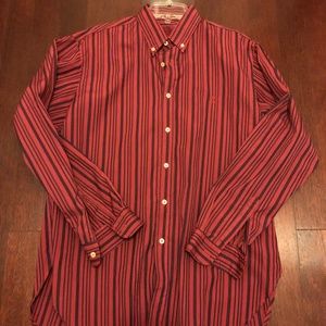 NWT VNTG Valentino Jeans LS button down shirt SZ L